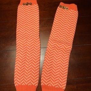 Chevron Leg Warmers NWOT